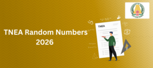 TNEA Random Numbers 2026