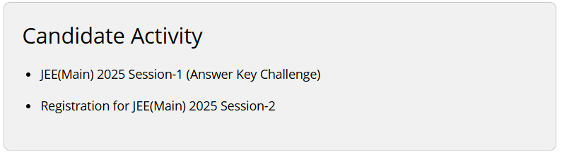 jee main answer key challenge