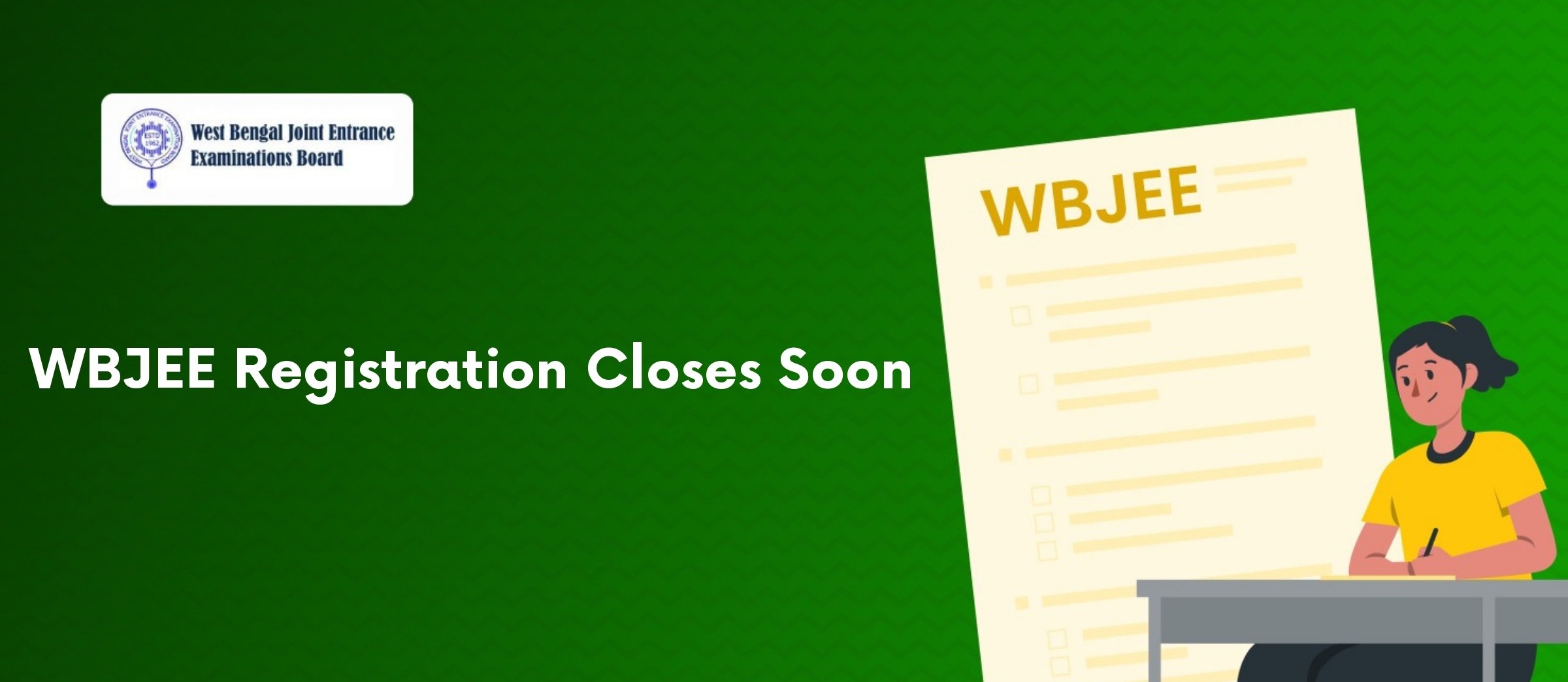 wbjee registration closes soon