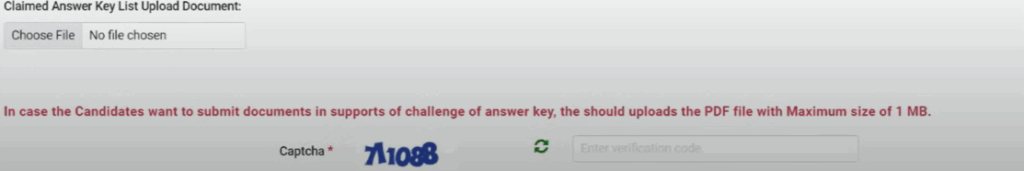 claim answer key