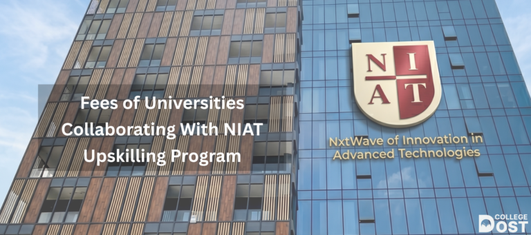 Fees of Universities Collaborating With NIAT Upskilling Program