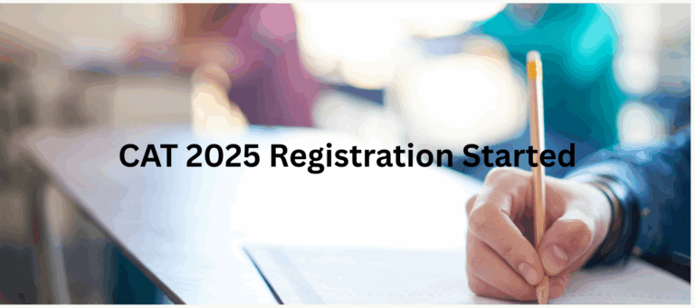 CAT 2025 Registration Started