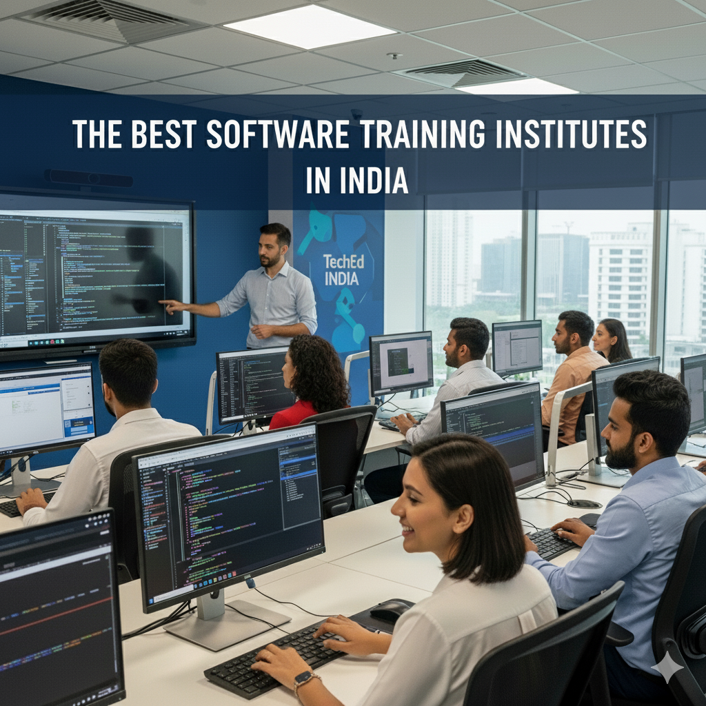 best software training institutes in India
