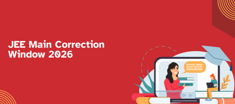 JEE Main Correction Window 2026
