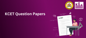 KCET Question Papers