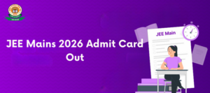 JEE Mains 2026 admit card