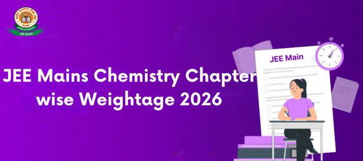 JEE Mains chemistry chapter wise weightage