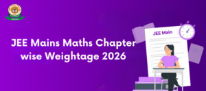 JEE Mains maths chapter wise weightage